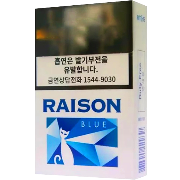 RAISON 铁塔猫 蓝猫 硬盒 【Korea】